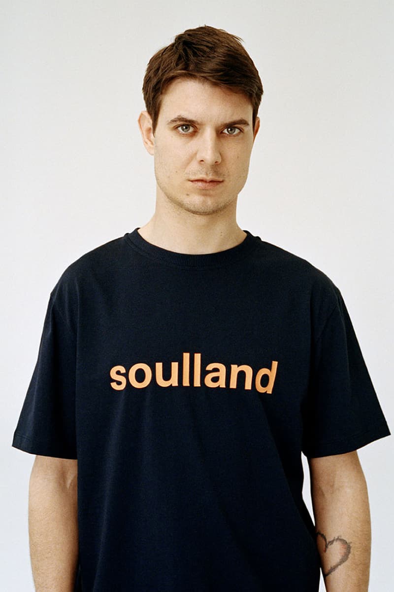 Soulland "Logic_041904" Collection Spring Summer 2019 SS19 Lookbook Drop Social Awareness Fully Sustainable Clothing Working Conditions Ethical Organic Cotton Re-Interpreted Staples T-Shirts Sweatshirts Hoodies Pants Trosuers