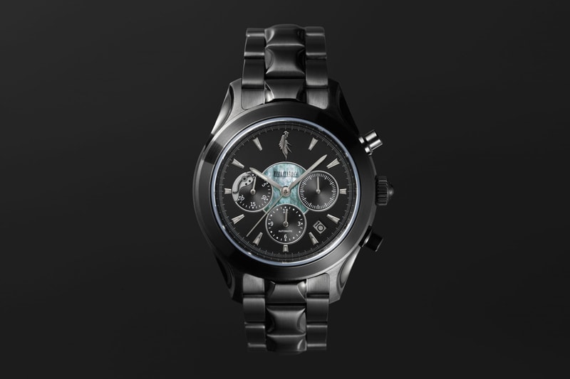 Square Enix Store Seiko Final Fantasy VII Chronograph Release Cloud Strife Sephiroth Black Silver Automatic Movement Online 14 4988601336406 4988601336413