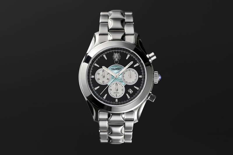Square Enix Store Seiko Final Fantasy VII Chronograph Release Cloud Strife Sephiroth Black Silver Automatic Movement Online 14 4988601336406 4988601336413