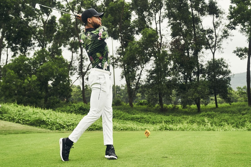 steph curry under armour range unlimited golf collection launch china 2019 ua basketball asia tour