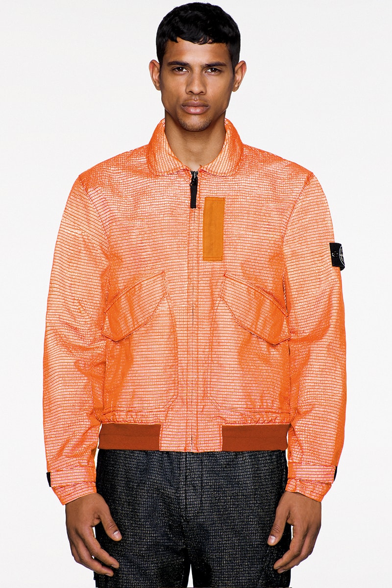 Stone Island FW19 Icon Imagery Lookbook Fall/Winter 2019 outerwear lifestyle formal military special fabrics dye treatment multi-colored ghost jackets vests sweaters knits 