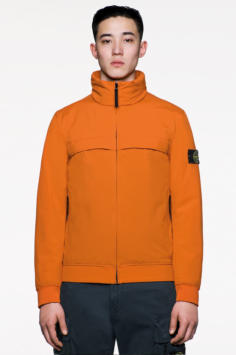 Stone Island FW19 Icon Imagery Lookbook Fall/Winter 2019 outerwear lifestyle formal military special fabrics dye treatment multi-colored ghost jackets vests sweaters knits 