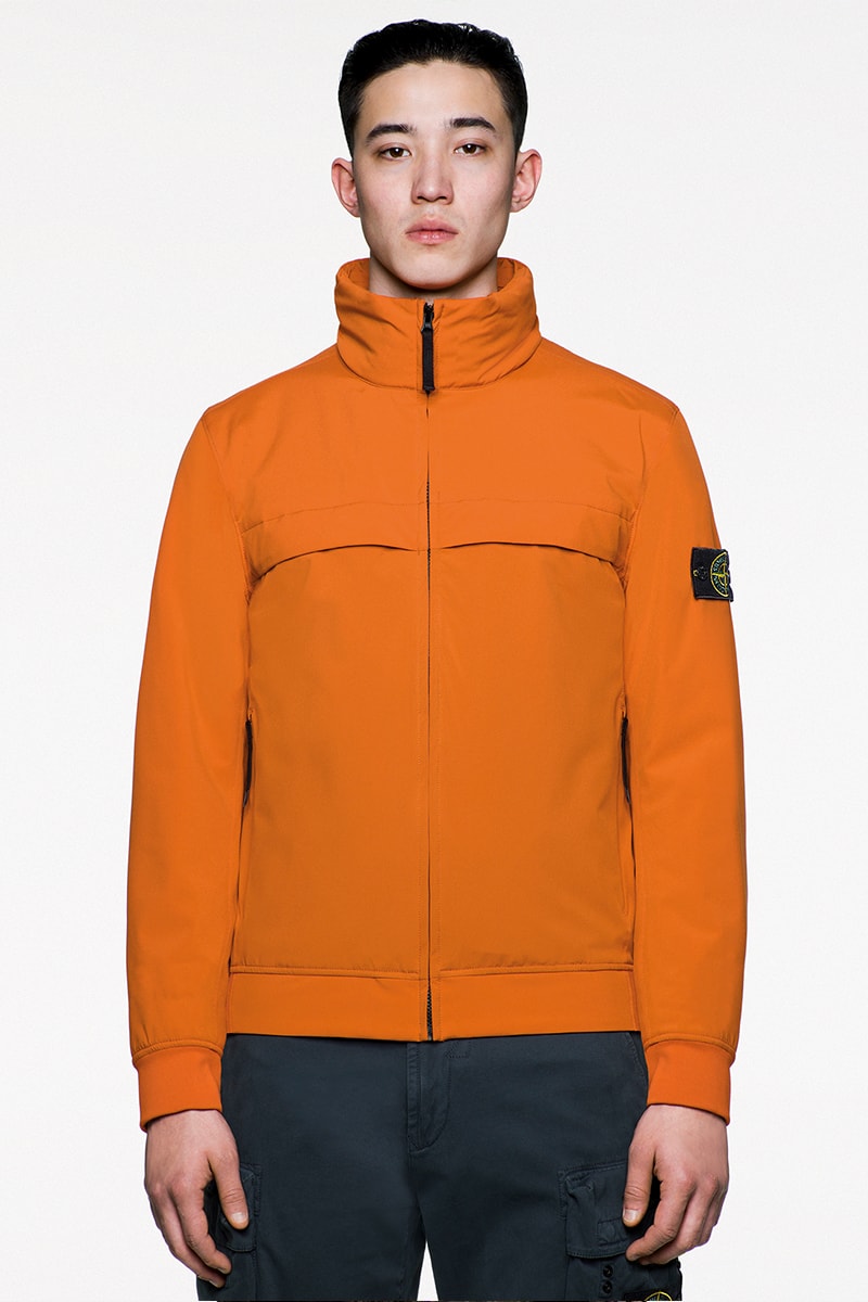Stone Island FW19 Icon Imagery Lookbook Fall/Winter 2019 outerwear lifestyle formal military special fabrics dye treatment multi-colored ghost jackets vests sweaters knits 
