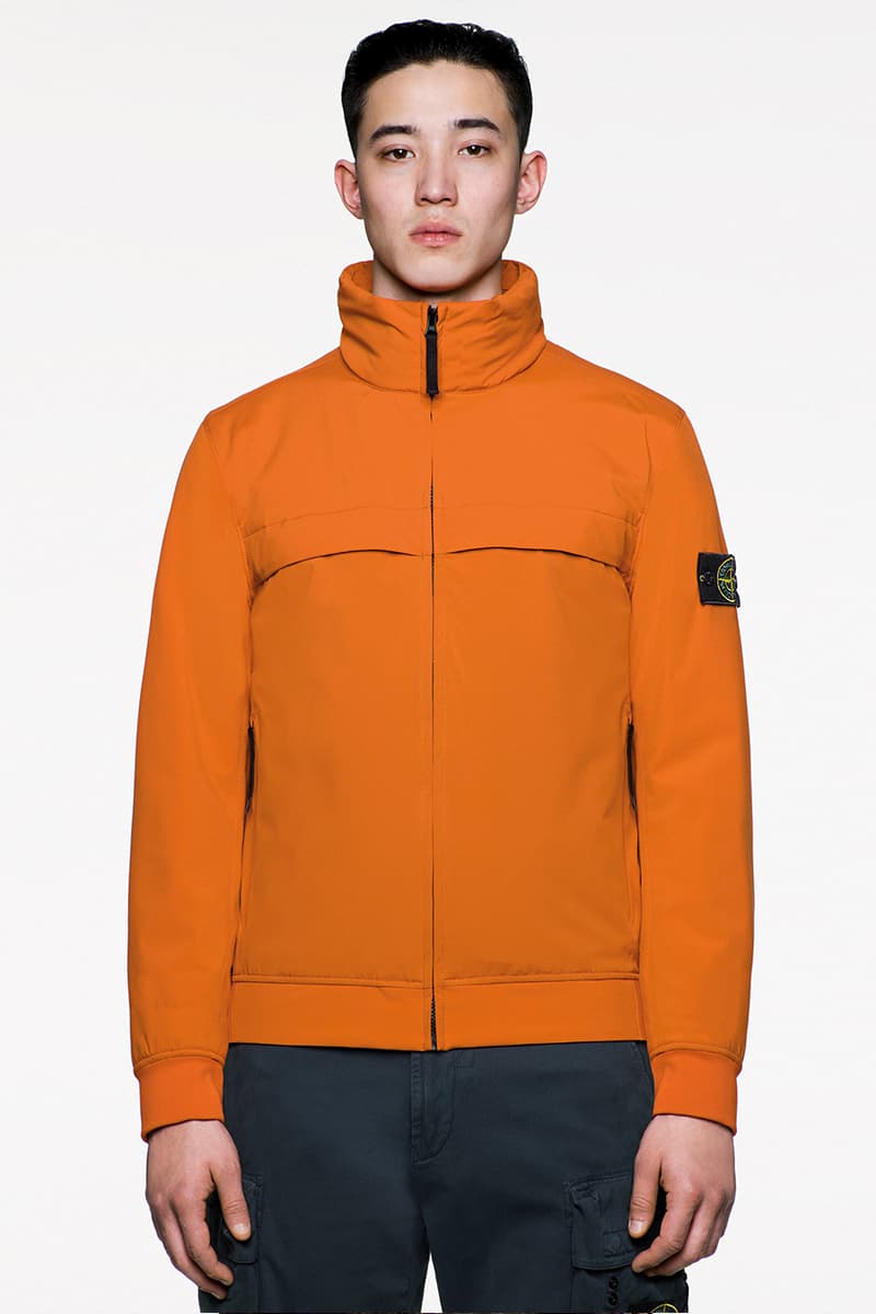 Stone Island FW19 Icon Imagery Lookbook Fall/Winter 2019 outerwear lifestyle formal military special fabrics dye treatment multi-colored ghost jackets vests sweaters knits