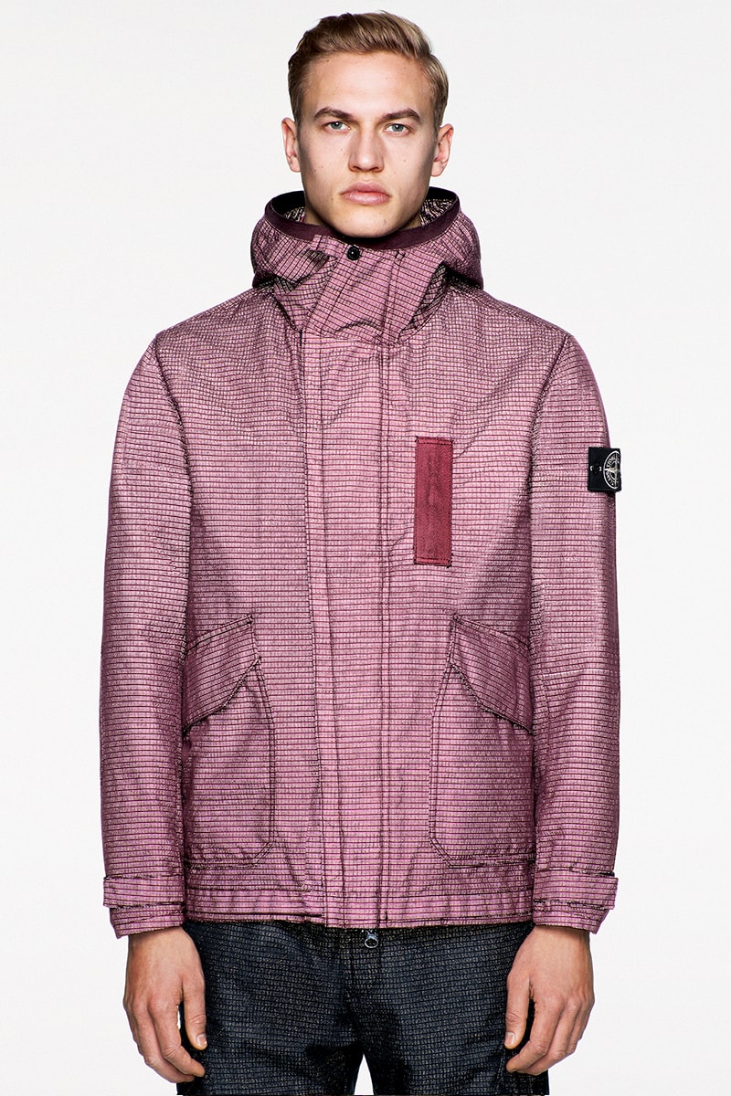 Stone Island FW19 Icon Imagery Lookbook Fall/Winter 2019 outerwear lifestyle formal military special fabrics dye treatment multi-colored ghost jackets vests sweaters knits 