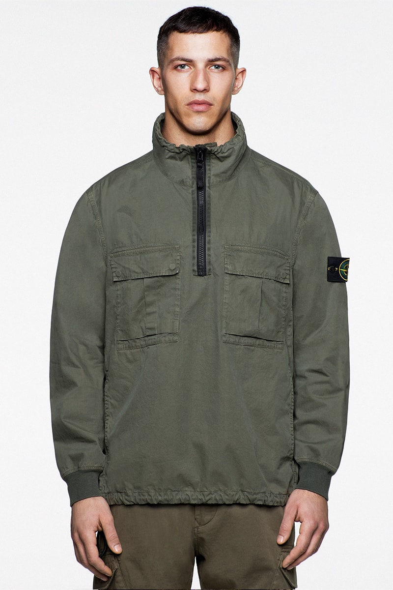 Stone Island FW19 Icon Imagery Lookbook Fall/Winter 2019 outerwear lifestyle formal military special fabrics dye treatment multi-colored ghost jackets vests sweaters knits 
