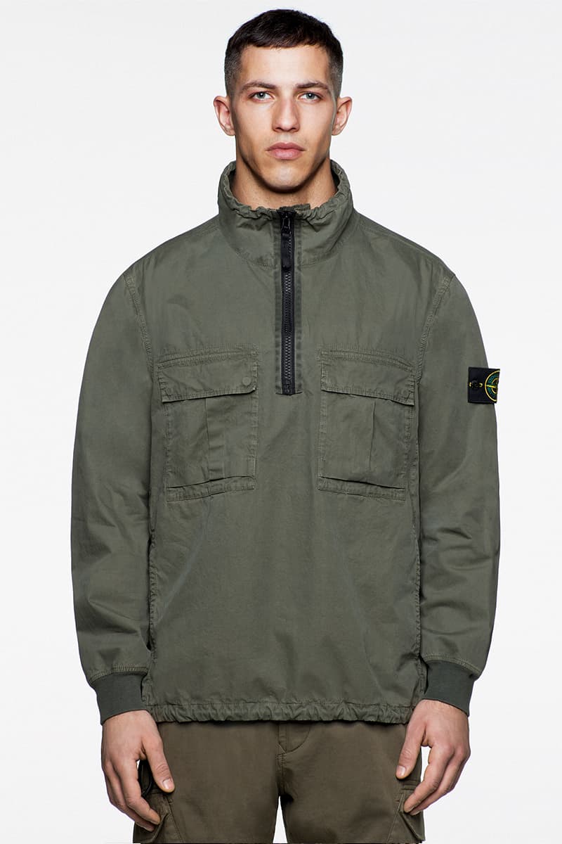 Stone Island FW19 Icon Imagery Lookbook Fall/Winter 2019 outerwear lifestyle formal military special fabrics dye treatment multi-colored ghost jackets vests sweaters knits