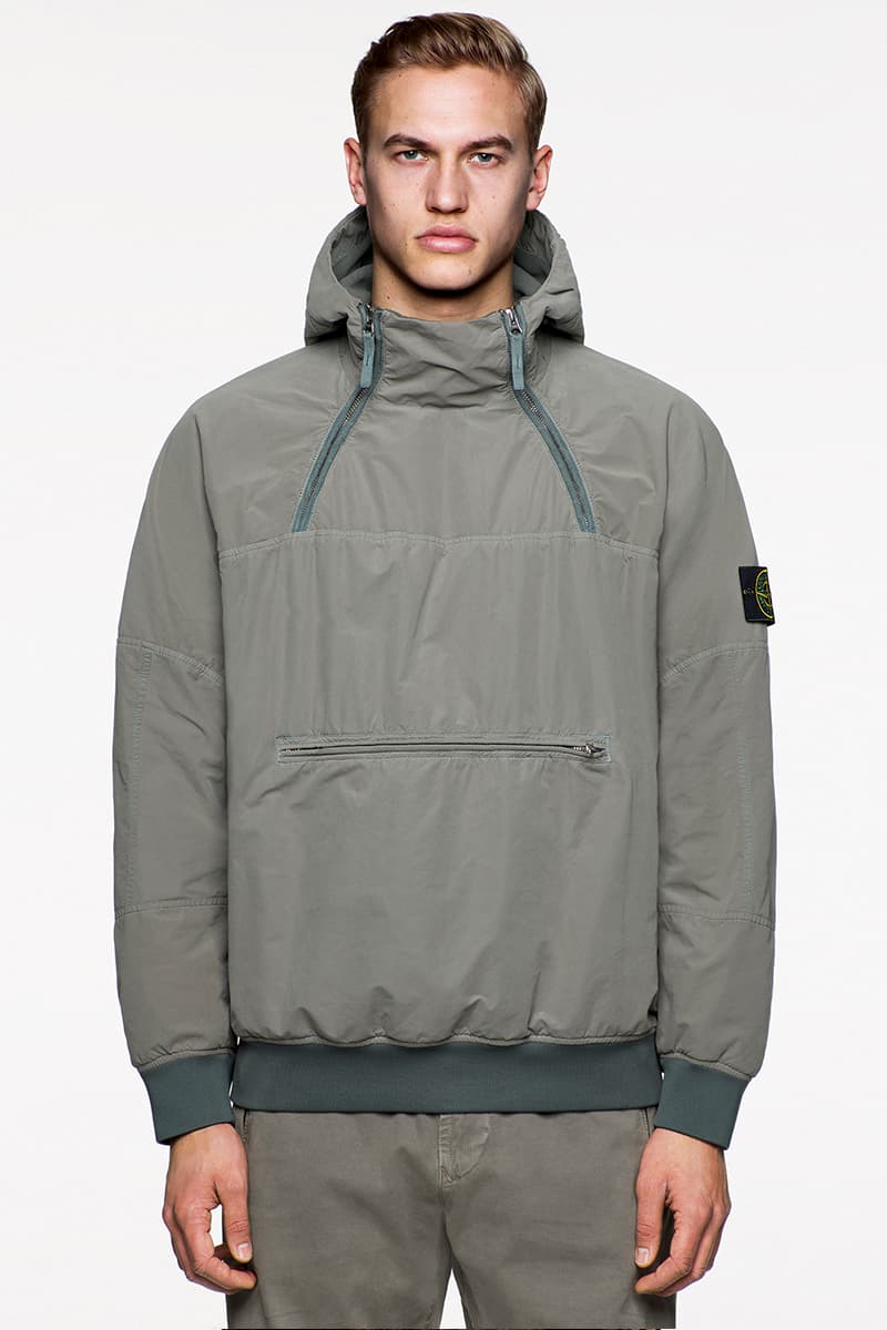 Stone Island FW19 Icon Imagery Lookbook Fall/Winter 2019 outerwear lifestyle formal military special fabrics dye treatment multi-colored ghost jackets vests sweaters knits