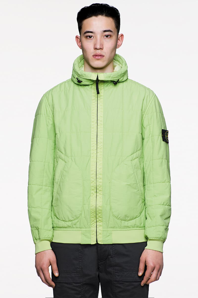 Stone Island FW19 Icon Imagery Lookbook Fall/Winter 2019 outerwear lifestyle formal military special fabrics dye treatment multi-colored ghost jackets vests sweaters knits