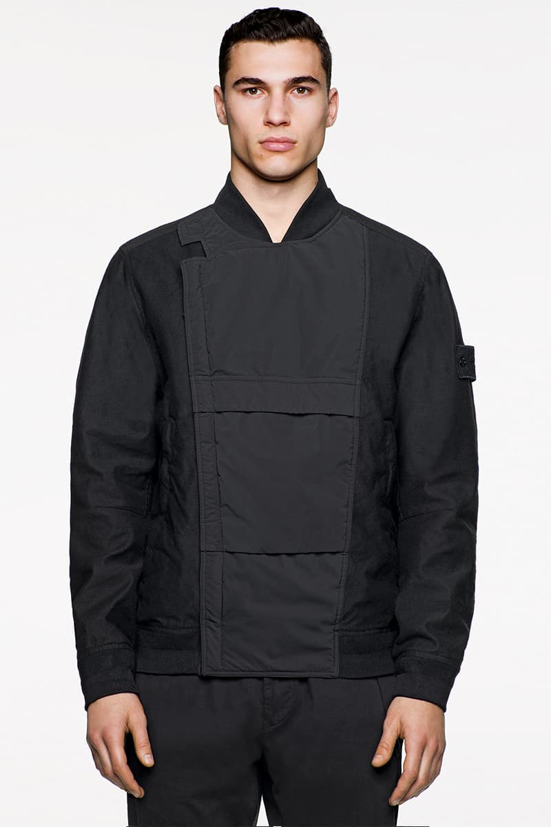 Stone Island FW19 Icon Imagery Lookbook Fall/Winter 2019 outerwear lifestyle formal military special fabrics dye treatment multi-colored ghost jackets vests sweaters knits