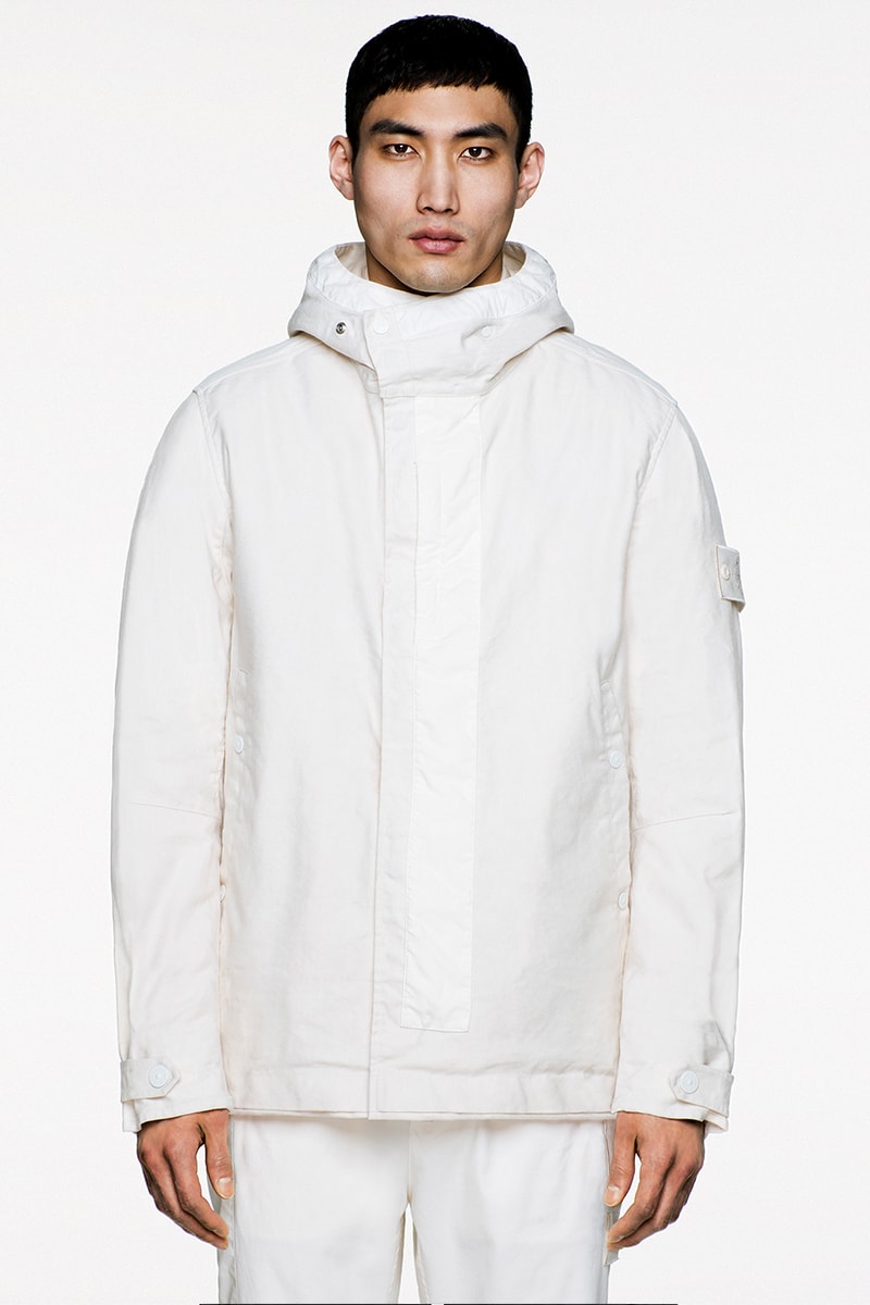Stone Island FW19 Icon Imagery Lookbook Fall/Winter 2019 outerwear lifestyle formal military special fabrics dye treatment multi-colored ghost jackets vests sweaters knits 