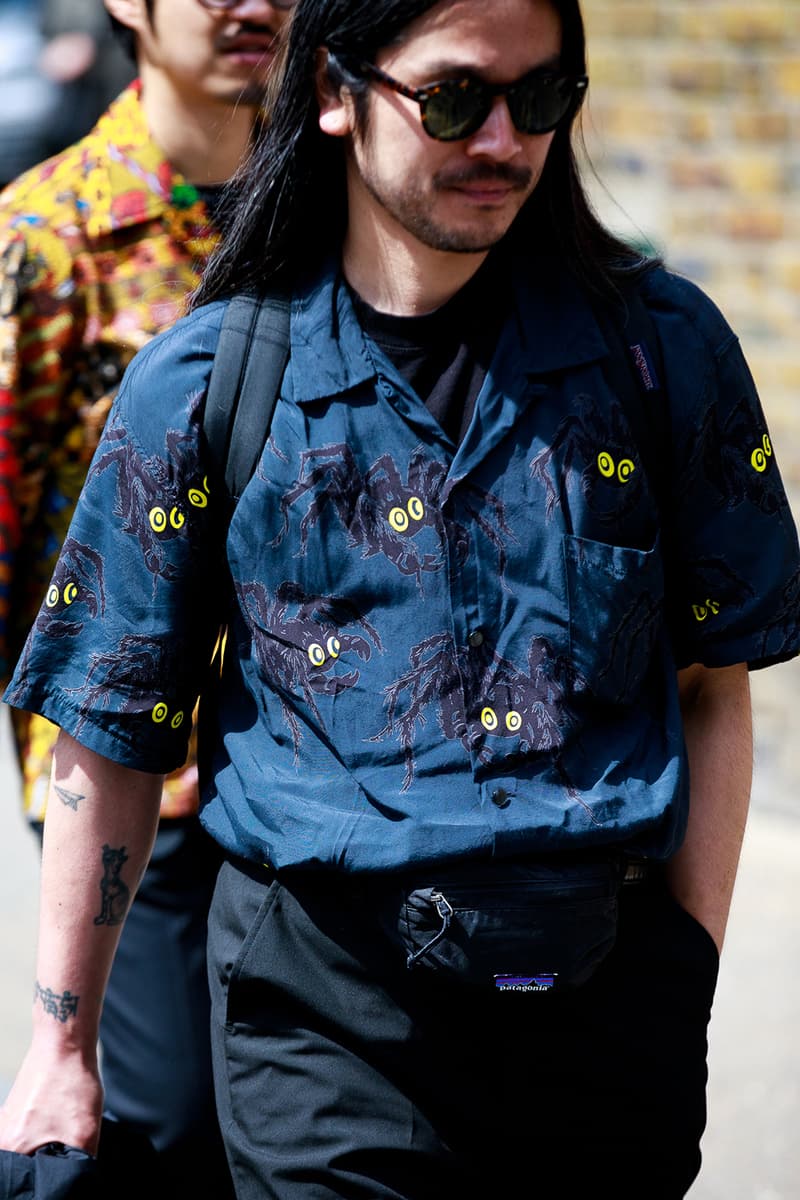 London Fashion Week Men's Spring/Summer 2020 SS20 Street Style Streetsnaps Menswear Photography Missoni Our Legacy Kiko Kostadinov Samuel Ross A-COLD-WALL* ASICS Dries Van Noten