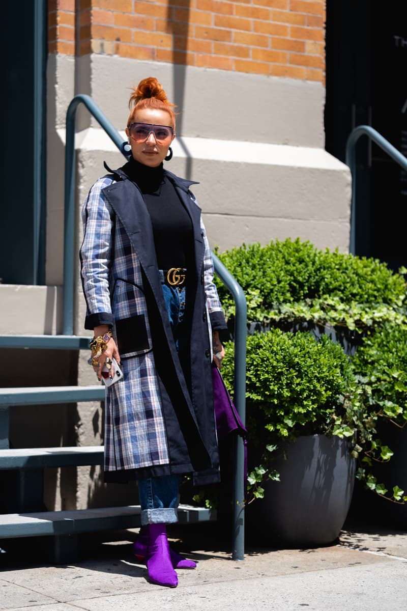 Streetstyle at New York Fashion Week SS2020 snaps looks spring summer 2020 trends