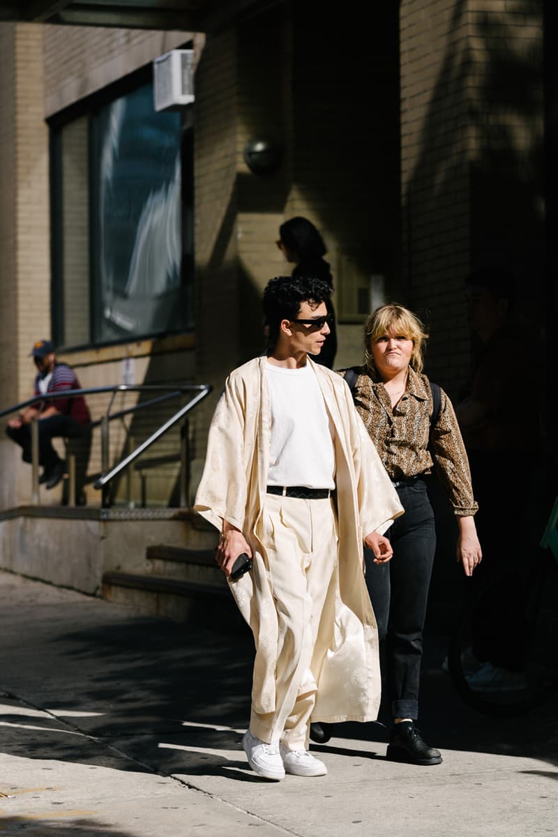 Streetstyle at New York Fashion Week SS2020 snaps looks spring summer 2020 trends