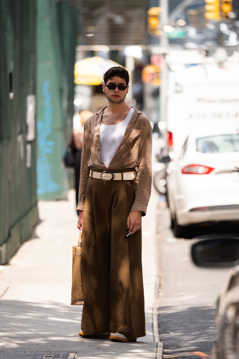 Streetstyle at New York Fashion Week SS2020 snaps looks spring summer 2020 trends