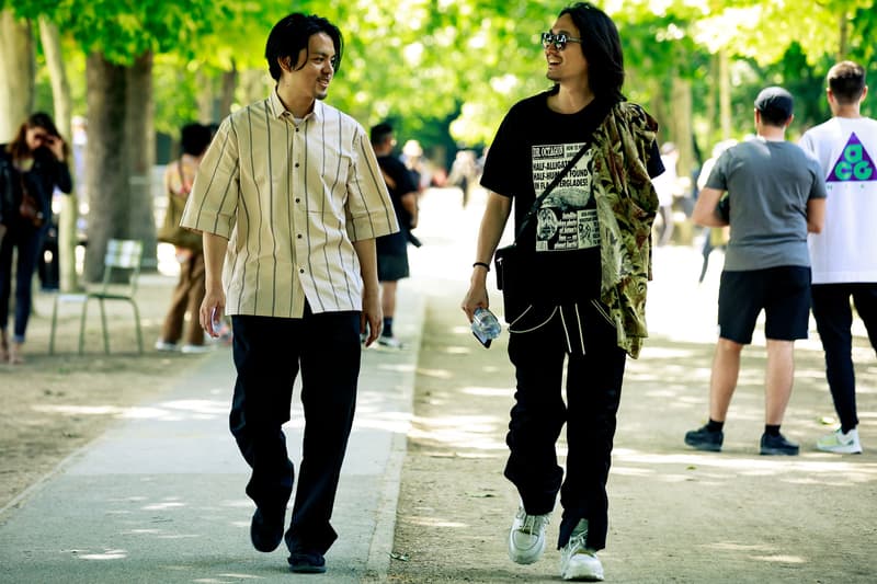 Paris Fashion Week SS20 Streetstyle streety style streetsnaps Takashi Murakami spring summer 2020 Cherry Fukuoka Creative Director Takeshi “Cherry” Ishida off white virgil abloh