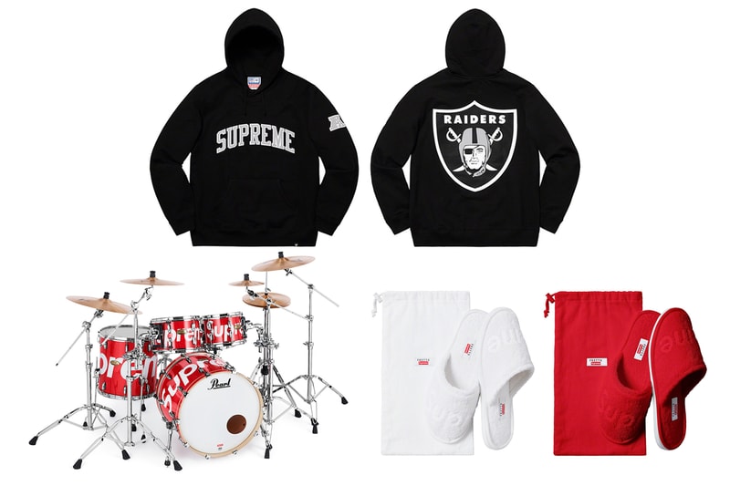 Supreme Spring Summer 19 Drop List for Week 15 Palace Burberry Saint Laurent Brain Dead KM20 A-COLD-WALL* Patta Francesco Ragazzi Palm Angels Moncler Genius