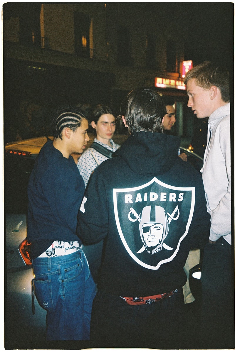 Supreme Raiders NFL Spring Collection  caps hats shirts hoodies football NFL sports New York Oakland California 