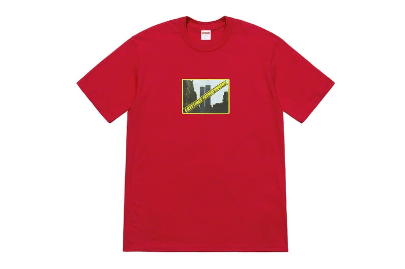 【好評】SUPREME Shears Tee Red L Tシャツ レッド サマーT Tシャツ/カットソー(半袖/袖なし)