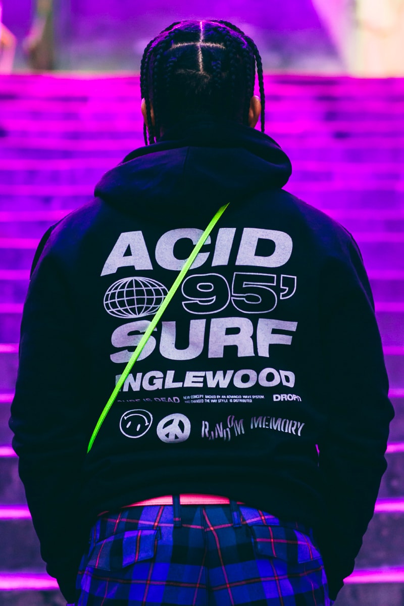 Surf Is Dead Wave 8 Collection Paris Streetwear Wave 7 vivid bold t-shirt graphics hoodie long-sleeve pants sweats
