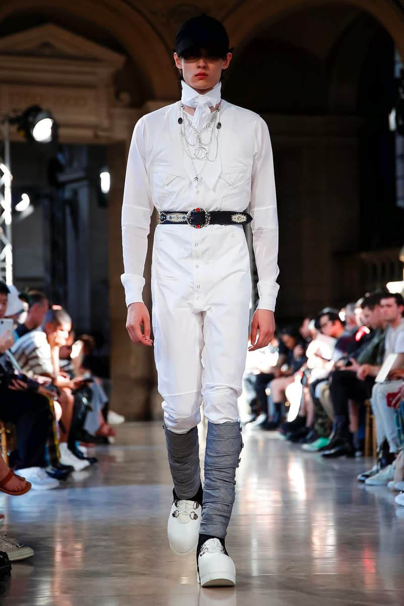 TAKAHIROMIYASHITATheSoloist. Paris Fashion Week Men's SS20 Spring Summer 2020 Looks Runway Pieces Collaboration Pieces First Look