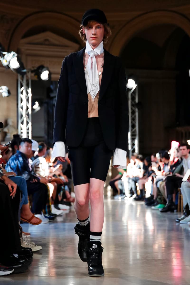 TAKAHIROMIYASHITATheSoloist. Paris Fashion Week Men's SS20 Spring Summer 2020 Looks Runway Pieces Collaboration Pieces First Look