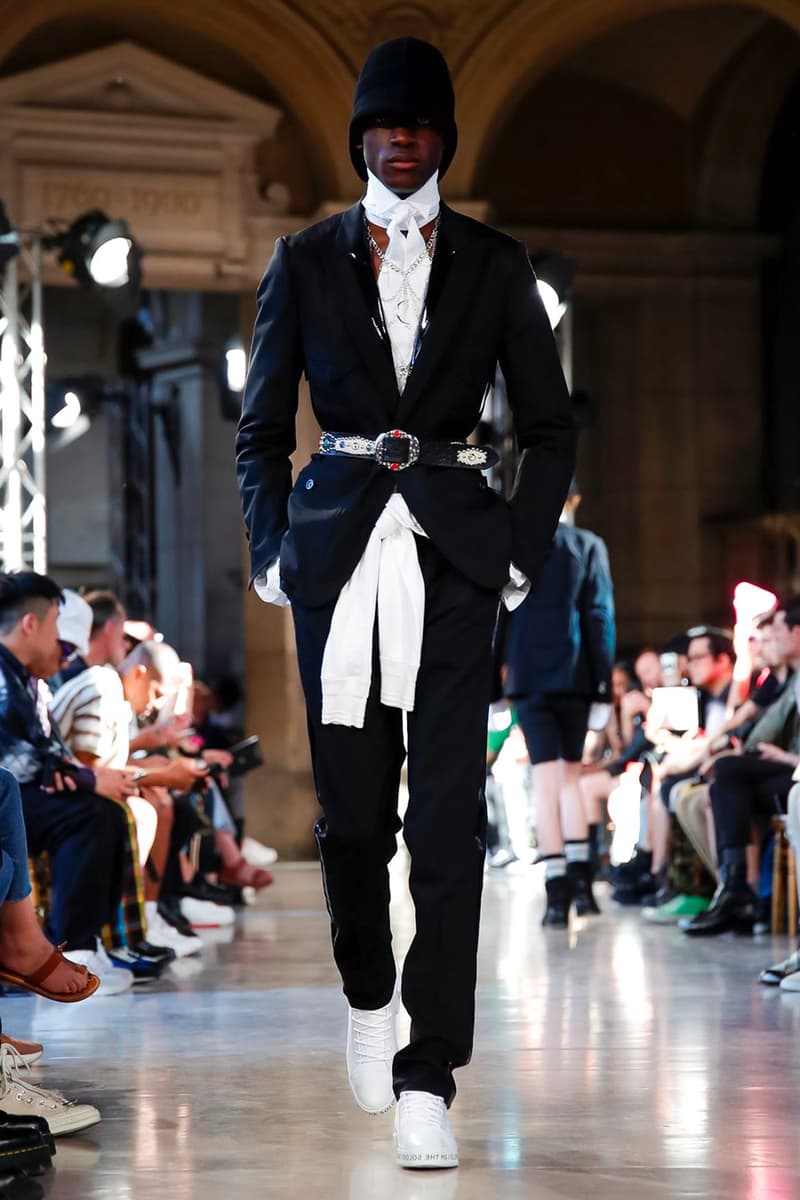 TAKAHIROMIYASHITATheSoloist. Paris Fashion Week Men's SS20 Spring Summer 2020 Looks Runway Pieces Collaboration Pieces First Look