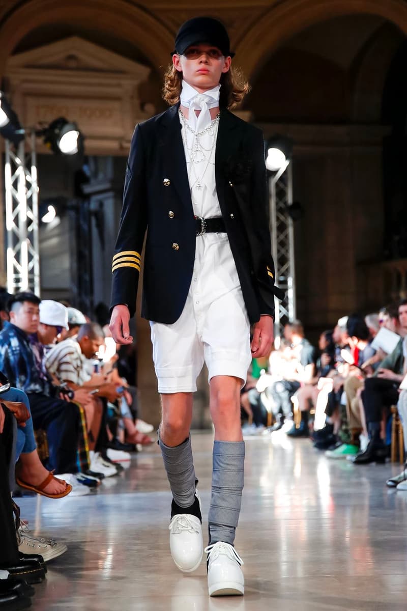 TAKAHIROMIYASHITATheSoloist. Paris Fashion Week Men's SS20 Spring Summer 2020 Looks Runway Pieces Collaboration Pieces First Look