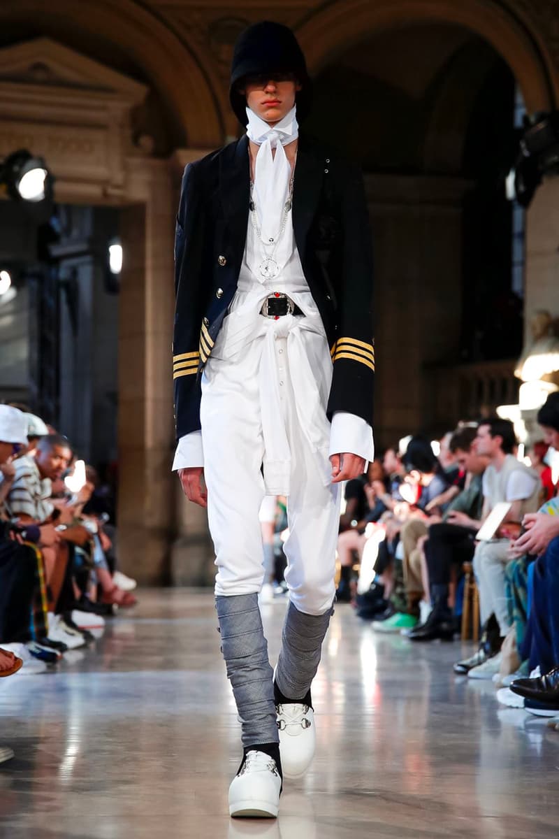 TAKAHIROMIYASHITATheSoloist. Paris Fashion Week Men's SS20 Spring Summer 2020 Looks Runway Pieces Collaboration Pieces First Look