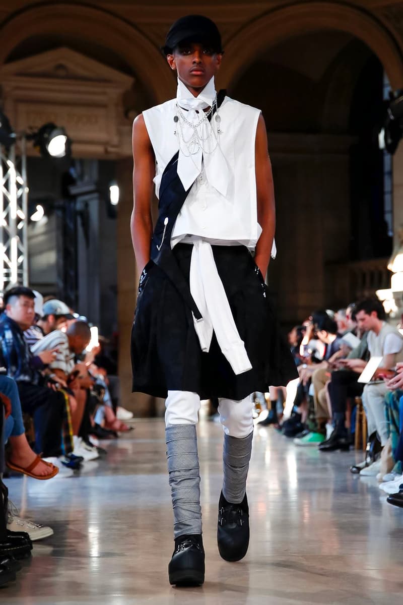 TAKAHIROMIYASHITATheSoloist. Paris Fashion Week Men's SS20 Spring Summer 2020 Looks Runway Pieces Collaboration Pieces First Look