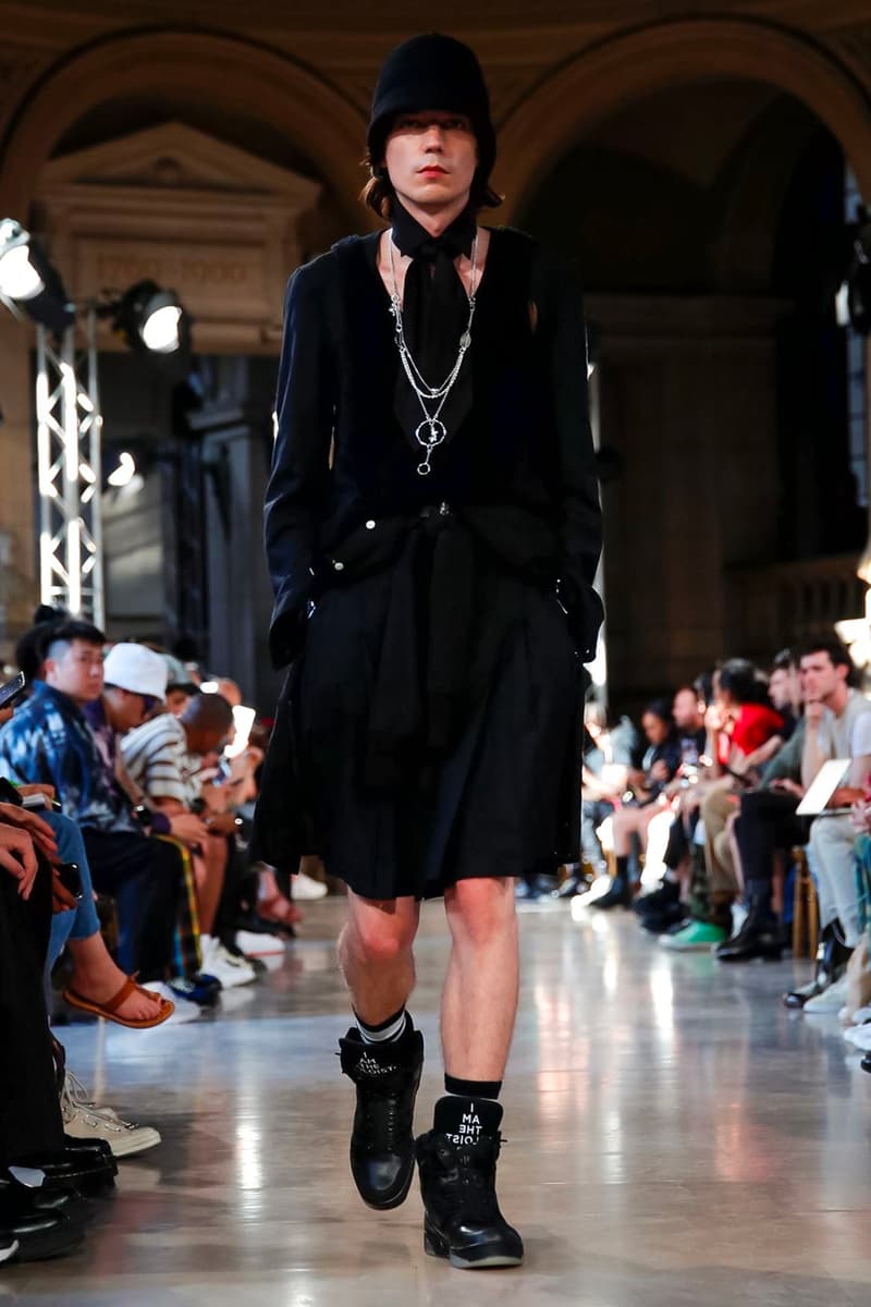 TAKAHIROMIYASHITATheSoloist. Paris Fashion Week Men's SS20 Spring Summer 2020 Looks Runway Pieces Collaboration Pieces First Look