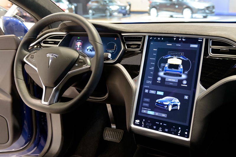 Tesla Display In-Car Sketchpad Update Easter Egg GIF Cuphead Fan art