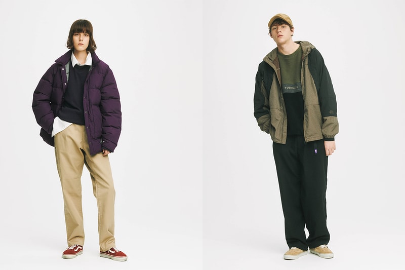 THE NORTH FACE PURPLE LABEL Fall/Winter 2019 lookbook collection wind release date info fw19 japan nanamica eiichiro homma