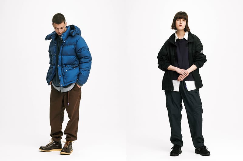 THE NORTH FACE PURPLE LABEL Fall/Winter 2019 lookbook collection wind release date info fw19 japan nanamica eiichiro homma