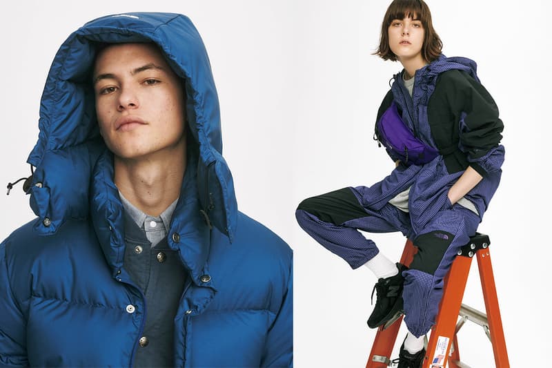 THE NORTH FACE PURPLE LABEL Fall/Winter 2019 lookbook collection wind release date info fw19 japan nanamica eiichiro homma