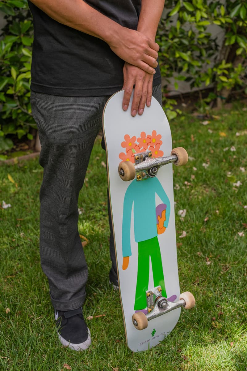 Lahan x Girl Skateboards SS19 Collection Lookbook skateboard mountain dew art illustrator