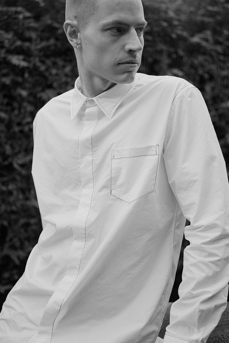 Totokaelo in-house Menswear 2019 Collection totokaelo archive minimal elevated New York Ian Lanternman Vancouver shirts, bdu pants, blazers, monochrome 