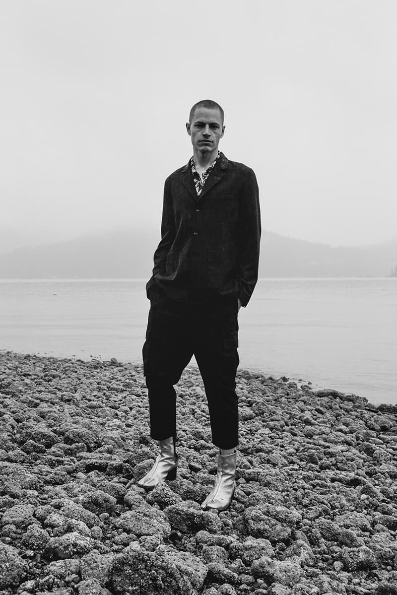 Totokaelo in-house Menswear 2019 Collection totokaelo archive minimal elevated New York Ian Lanternman Vancouver shirts, bdu pants, blazers, monochrome