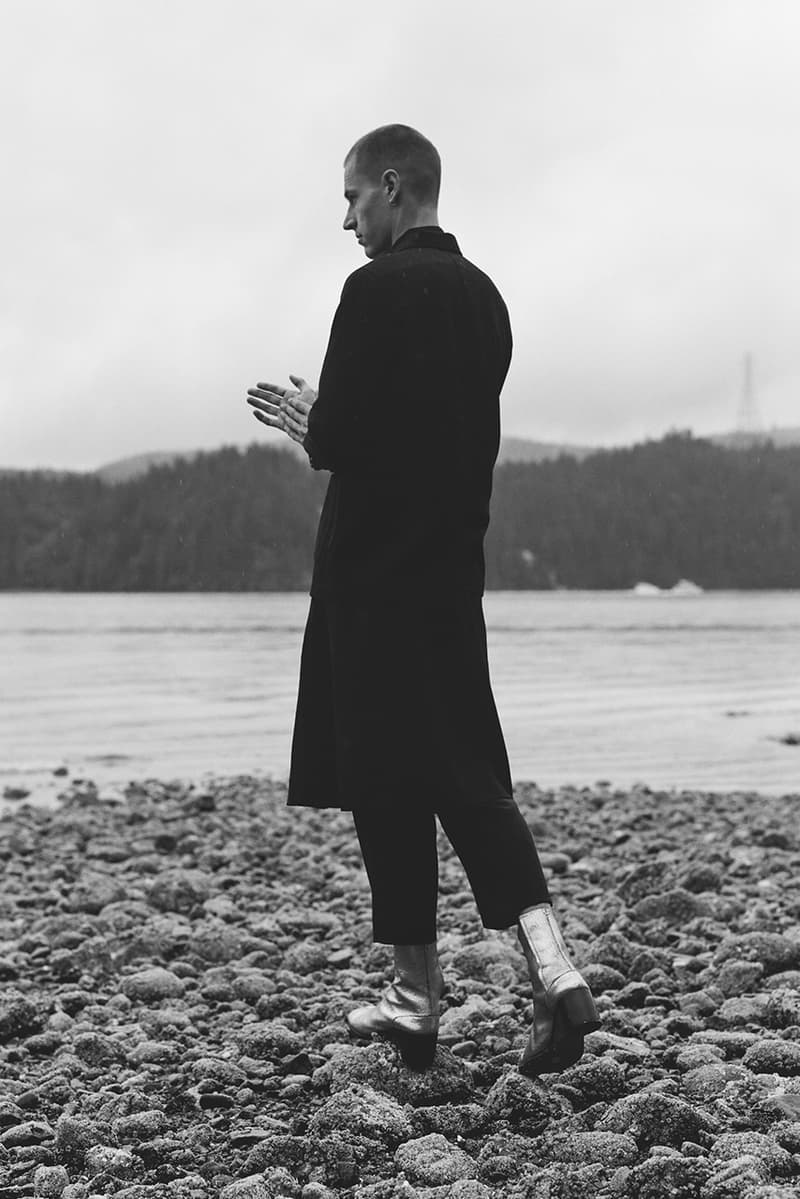 Totokaelo in-house Menswear 2019 Collection totokaelo archive minimal elevated New York Ian Lanternman Vancouver shirts, bdu pants, blazers, monochrome