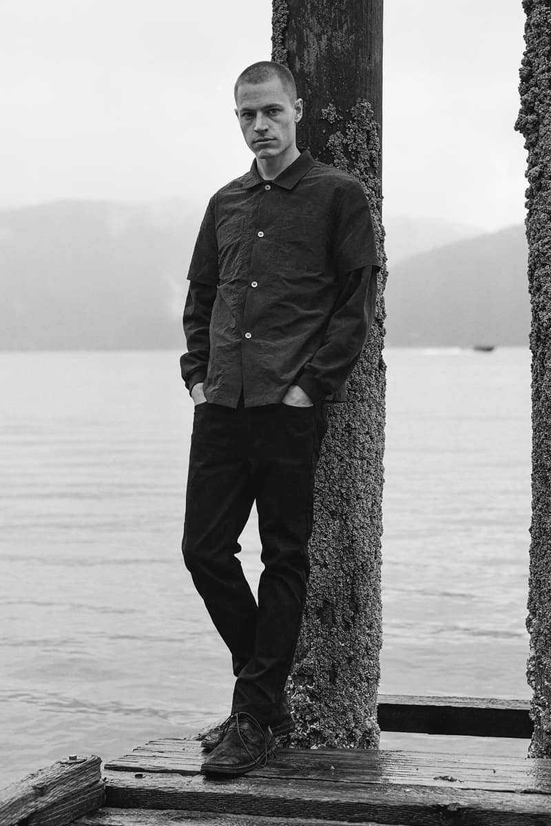 Totokaelo in-house Menswear 2019 Collection totokaelo archive minimal elevated New York Ian Lanternman Vancouver shirts, bdu pants, blazers, monochrome