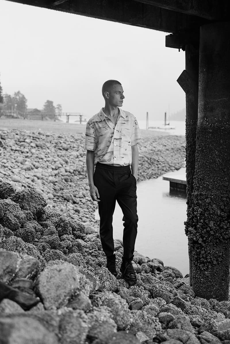 Totokaelo in-house Menswear 2019 Collection totokaelo archive minimal elevated New York Ian Lanternman Vancouver shirts, bdu pants, blazers, monochrome