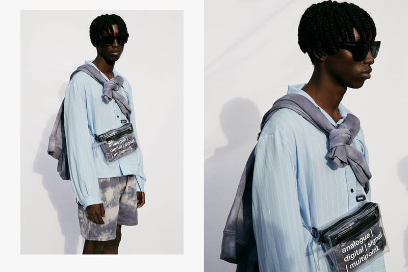 Tourne de Transmission Spring/Summer 2020 SS20 Collection Lookbook “BINARY CONNECTIONS” Data Mining Coding Algorithms Technology Systems CCTV TDT Japanese Denim Italian Nylon Leathers