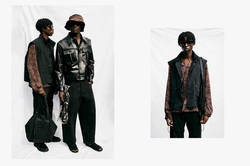 Tourne de Transmission Spring/Summer 2020 SS20 Collection Lookbook “BINARY CONNECTIONS” Data Mining Coding Algorithms Technology Systems CCTV TDT Japanese Denim Italian Nylon Leathers 