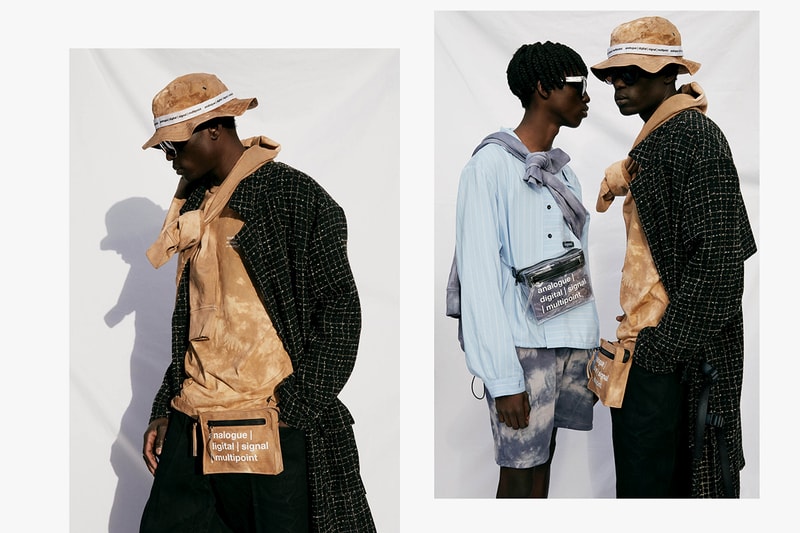 Tourne de Transmission Spring/Summer 2020 SS20 Collection Lookbook “BINARY CONNECTIONS” Data Mining Coding Algorithms Technology Systems CCTV TDT Japanese Denim Italian Nylon Leathers 