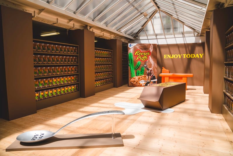 Take a Look Inside Travis Scott's Reese's Puffs Cereal Pop-Up in Paris