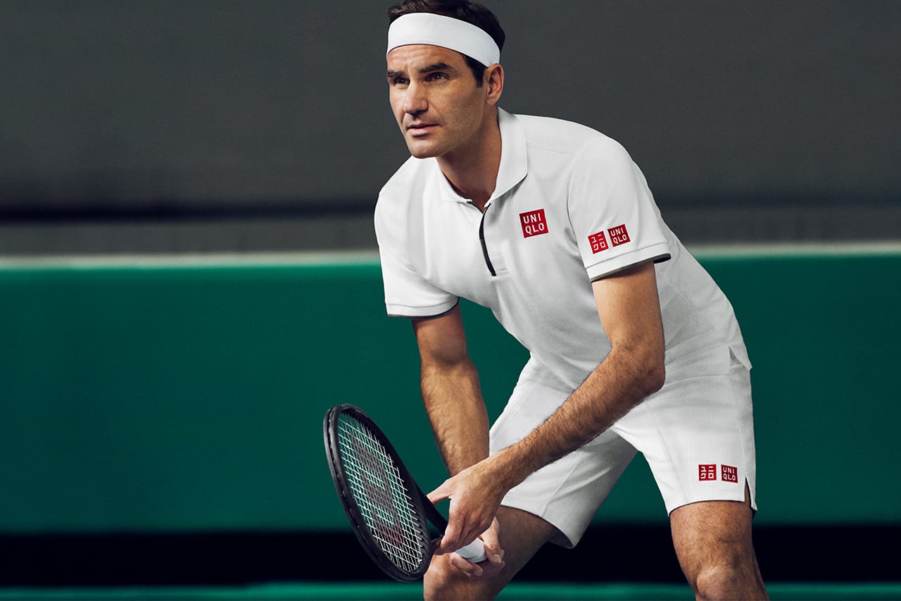UNIQLO Launches Roger Federer RF Graphic Tshirts