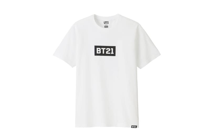 UNIQLO UT BTS x Line Friends "BT21" Capsule korean boy band t-shirts cartoons