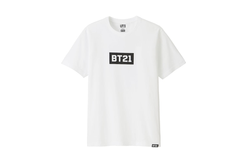 UNIQLO UT BTS x Line Friends "BT21" Capsule korean boy band t-shirts cartoons