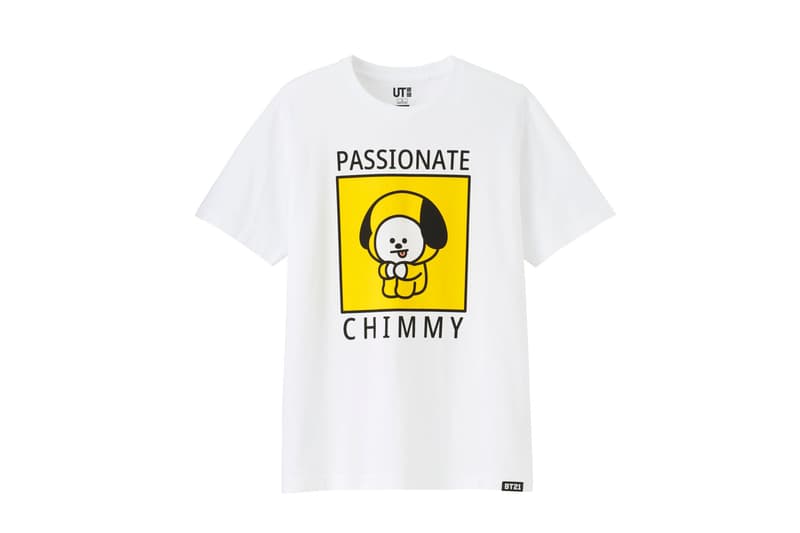 UNIQLO UT BTS x Line Friends "BT21" Capsule korean boy band t-shirts cartoons