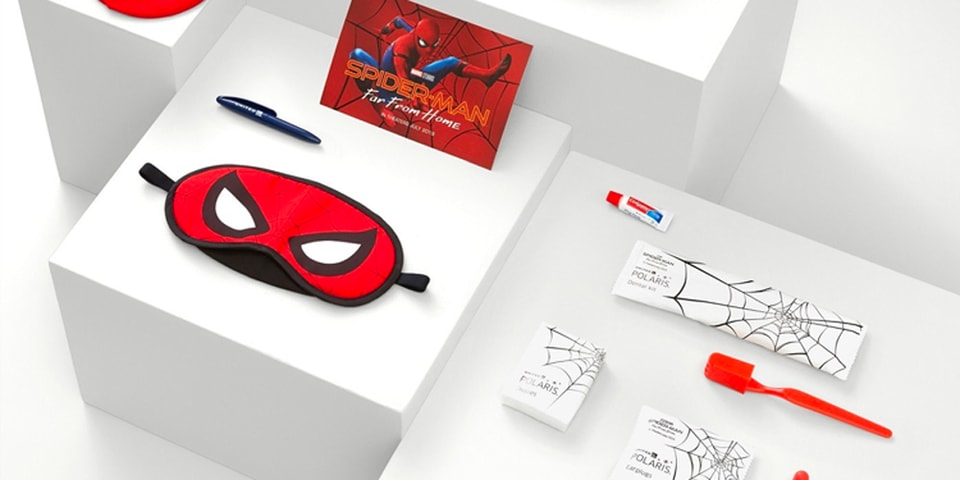 United Airlines & 'Spider-Man: Far From Home' Amenity Kits